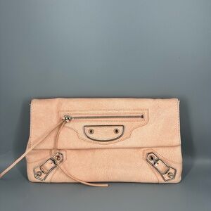 Balenciaga leather envelope